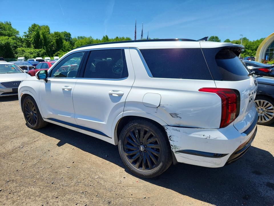 2024 Hyundai Palisade VIN KM8R7DGE2RU673613 COPART salvage auction — SIDE, CT - CERT OF TITLE-SALVAGE, sold $16,800 on 2026-07-16 (photo 2)