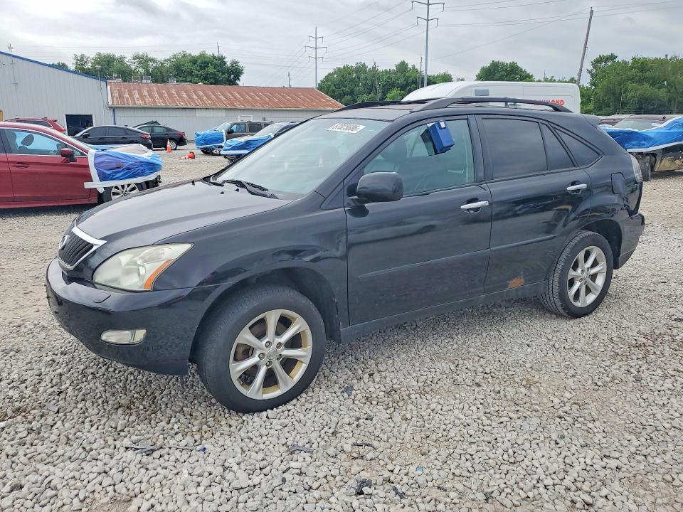 2009 Lexus Rx 350 VIN 2T2HK31U99C102850 COPART salvage auction — REAR END, Oh - Certificate Of Title (P), sold $1,450 on 2026-07-09 (photo 1)