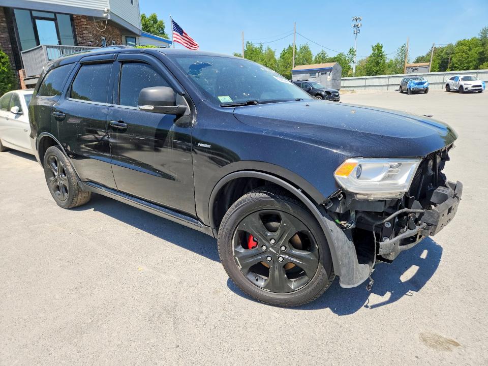 2014 Dodge Durango VIN 1C4RDHAG1EC597381 COPART salvage auction — FRONT END, Ma - Cert Of Title-Reconstrctd Coll, sold $1,250 on 2026-07-09 (photo 4)