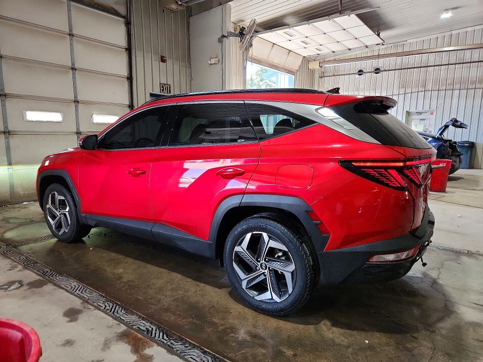2022 Hyundai Tucson VIN 5NMJECAE8NH084254 COPART salvage auction — REAR END, Pa - Certificate Of Salvage, sold $10,800 on 2026-07-06 (photo 2)