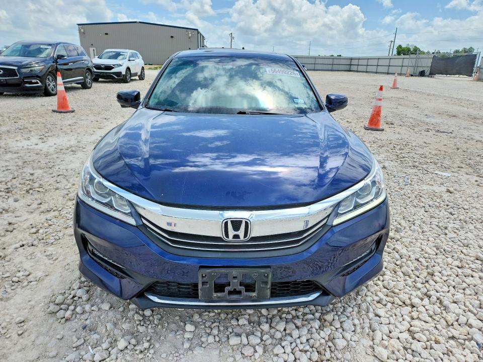 2017 Honda Accord VIN 1HGCR2F86HA071240 COPART salvage auction — SIDE, Tx - Salvage Vehicle Title, sold $300 on 2026-07-30 (photo 5)