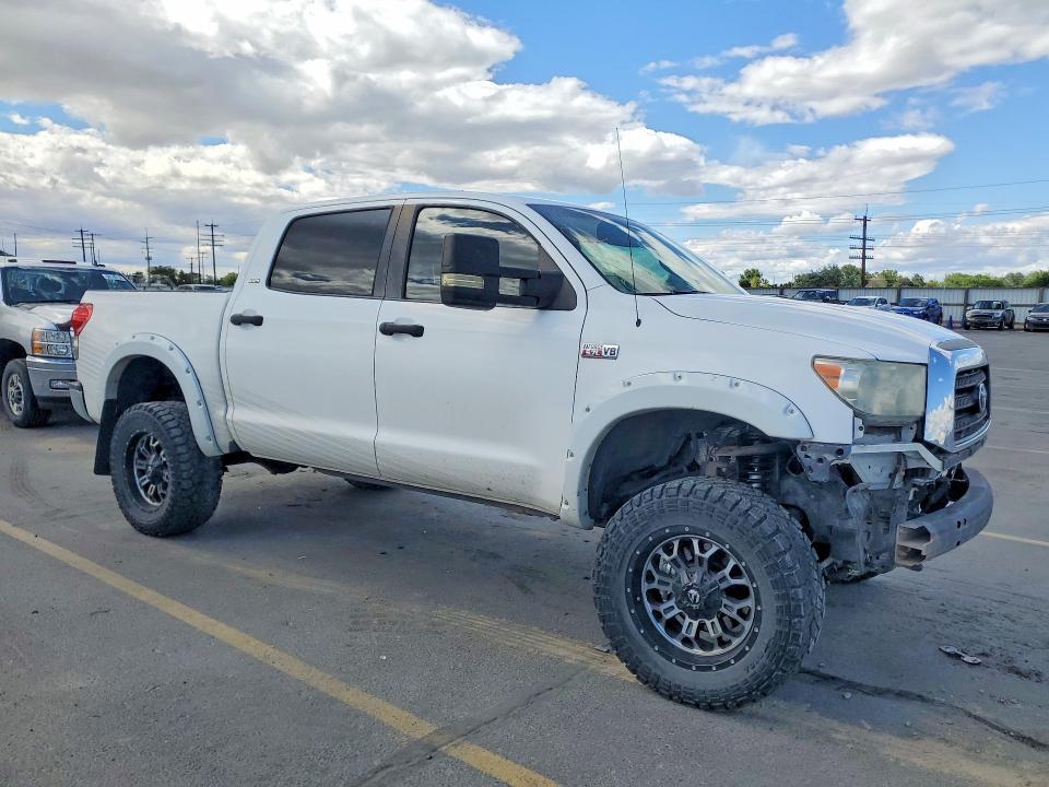 2009 Toyota Tundra VIN 5TFDV54169X087183 COPART salvage auction — FRONT END, ID - SALVAGE CERTIFICATE OF TITLE, sold $9,900 on 2026-07-30 (photo 4)