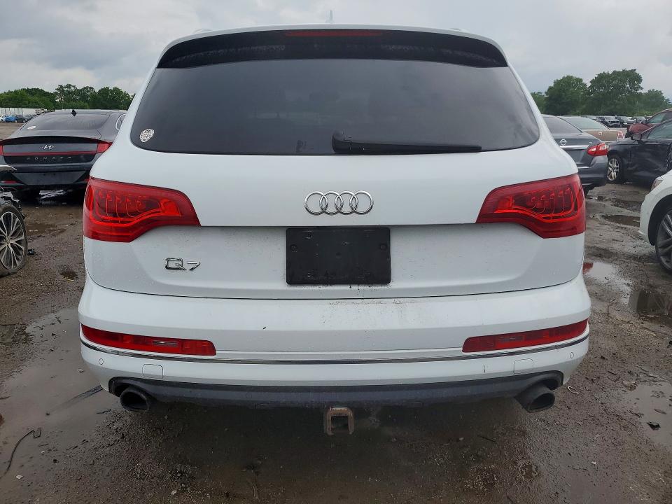 2013 Audi Q7 VIN WA1LGBFE5DD015867 COPART salvage auction — MECHANICAL, Il - Certificate Of Title (P), sold $475 on 2026-07-06 (photo 6)