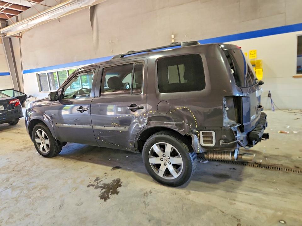 2012 Honda Pilot VIN 5FNYF4H91CB069989 COPART salvage auction — REAR END, Va - Certificate Of Title, sold $1,300 on 2026-07-02 (photo 2)