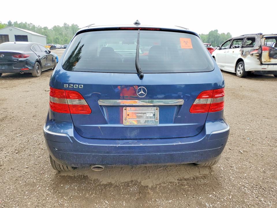 2007 Mercedes-benz B-class VIN WDDFH33X67J224929 COPART salvage auction — SIDE, ON - PERMIT NO BRAND - UNFIT, sold $225 on 2026-08-11 (photo 6)
