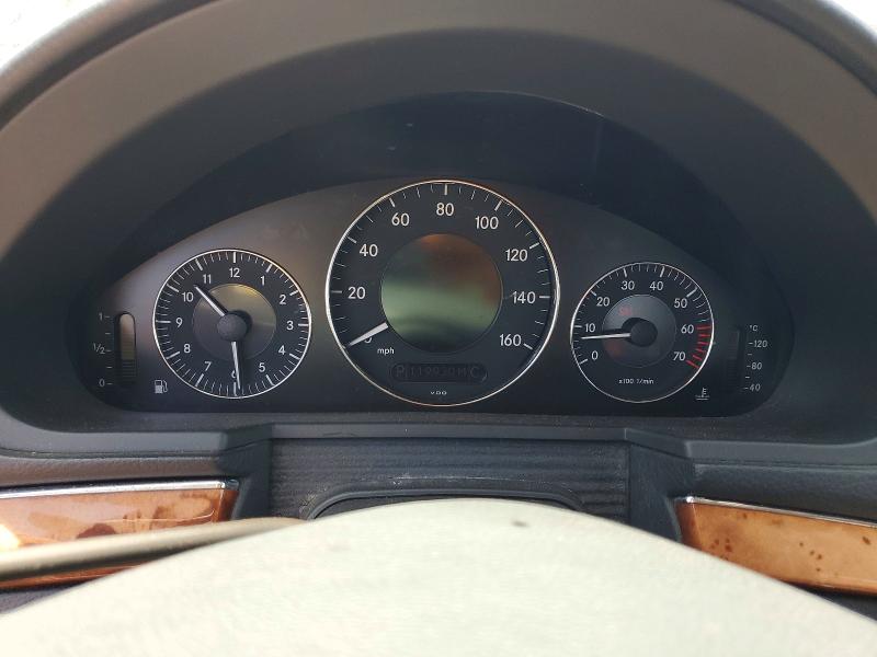 2005 Mercedes-benz E-class VIN WDBUF65J45A607023 COPART salvage auction — FRONT END, CA - SALVAGE CERTIFICATE, sold $350 on 2026-08-04 (photo 9)