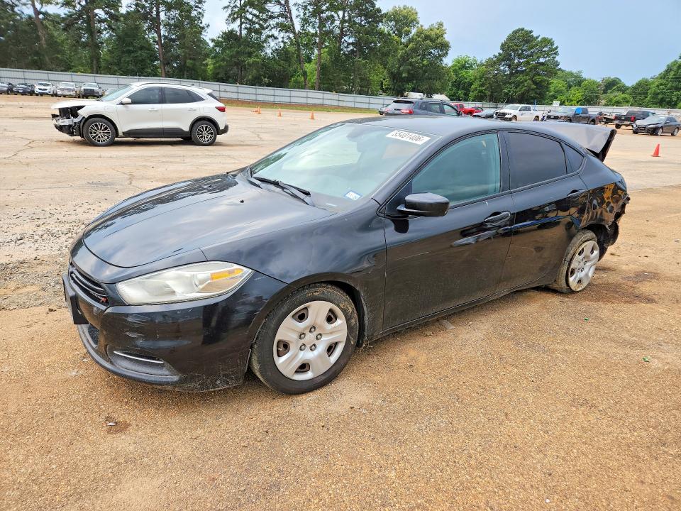 2015 Dodge VIN 1C3CDFAA3FD404749 COPART salvage auction — REAR END, Tx - Salvage Vehicle Title, sold $350 on 2026-07-27 (photo 1)