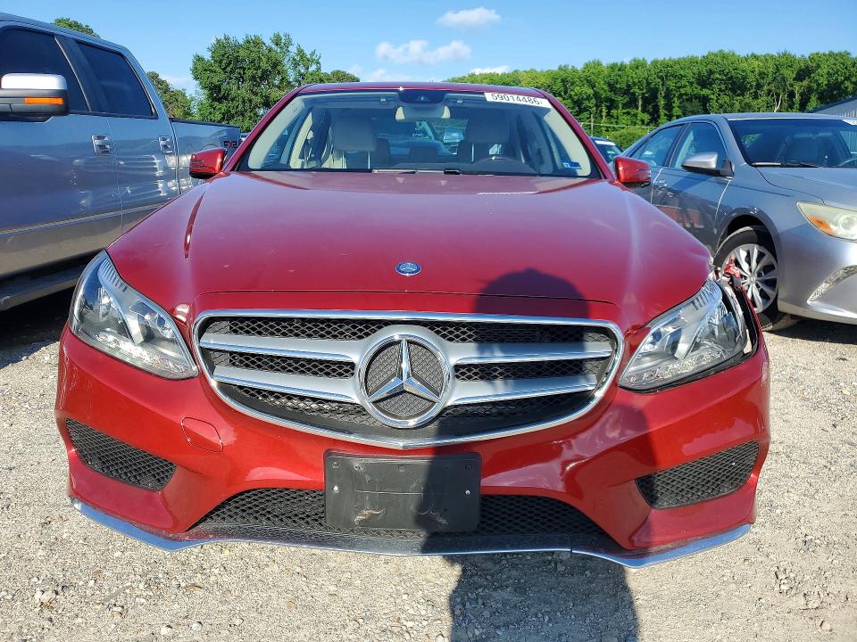 2014 Mercedes-benz E-klasse VIN WDDHF5KB0EB057152 COPART salvage auction — FRONT END, Va - Cert Of Title - Salvage, sold $2,300 on 2026-07-21 (photo 5)