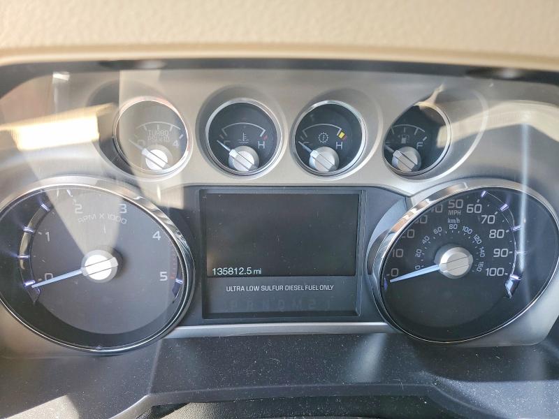 2012 Ford F250 VIN 1FT7W2BT3CEA92485 COPART salvage auction — VANDALISM, Il - Salvage Certificate, sold $11,500 on 2026-08-28 (photo 9)