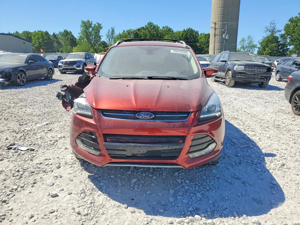 2014 Ford Escape VIN 1FMCU9J95EUB28023 COPART salvage auction — FRONT END, Mi - Certificate Of Title, sold $1,150 on 2026-07-09 (photo 5)