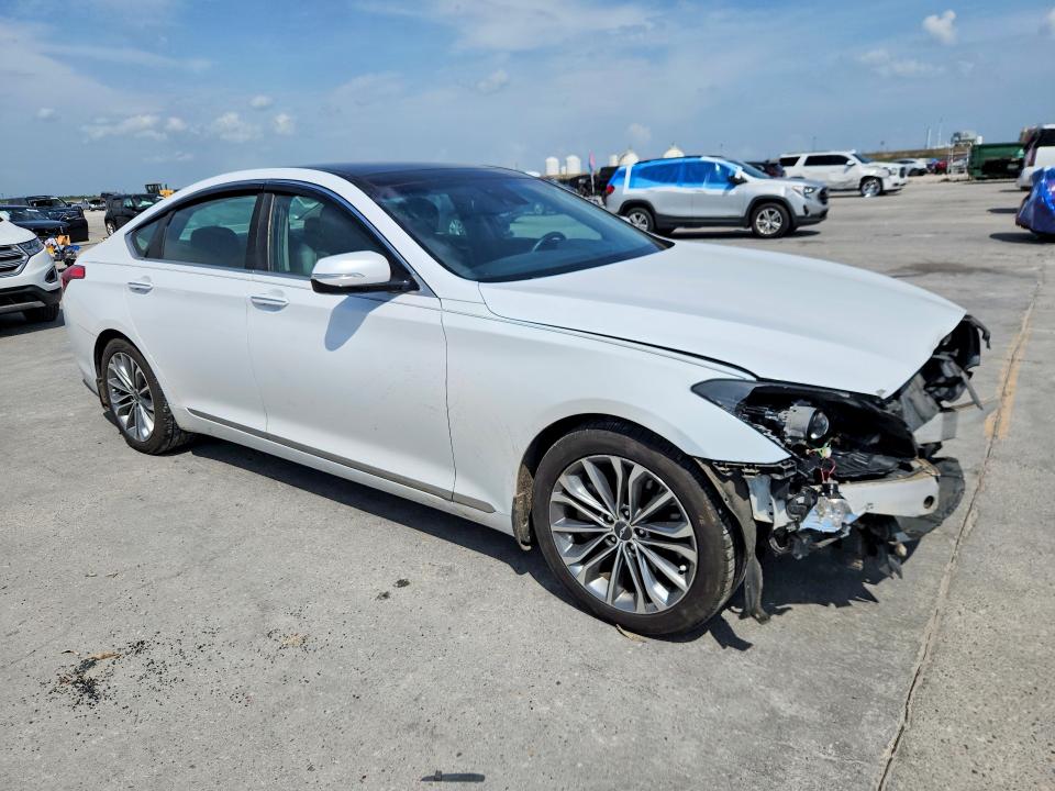2015 Hyundai Genesis VIN KMHGN4JE0FU074498 COPART salvage auction — FRONT END, Ms - Cert Of Title-Salvaged, sold $1,150 on 2026-07-22 (photo 4)