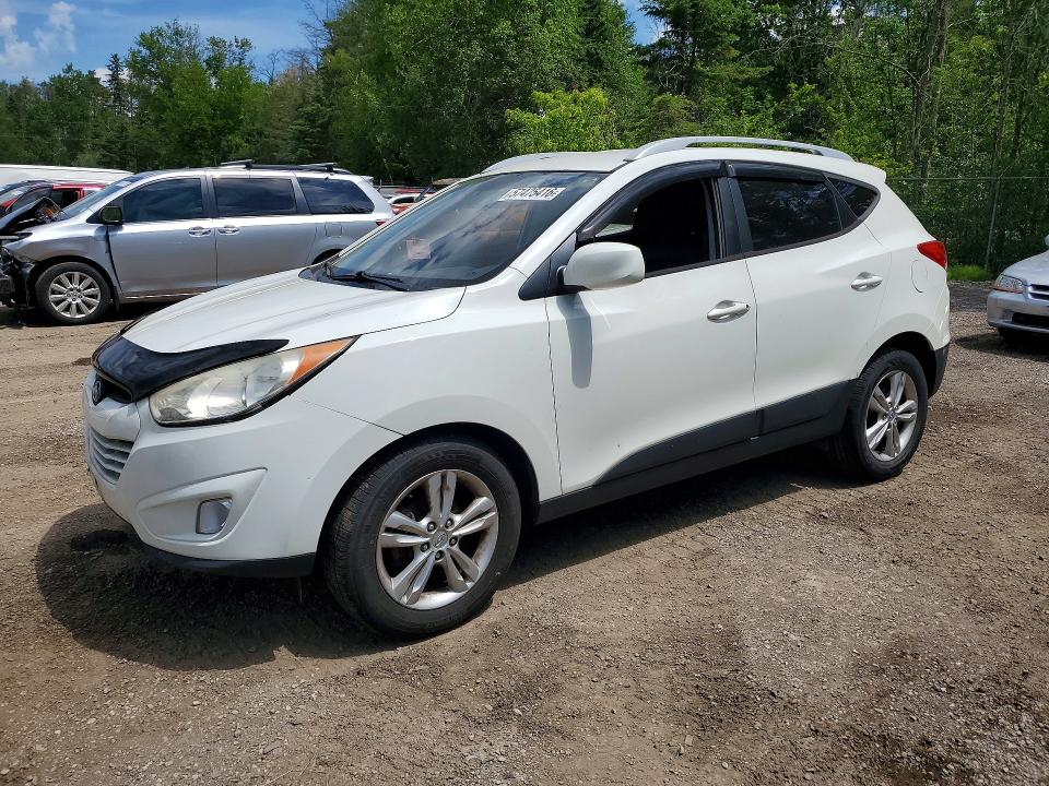 2010 Hyundai Tucson VIN KM8JU3AC0AU113410 COPART salvage auction — FRONT END, ON - PERMIT SALVAGE, sold $1,650 on 2026-07-14 (photo 1)