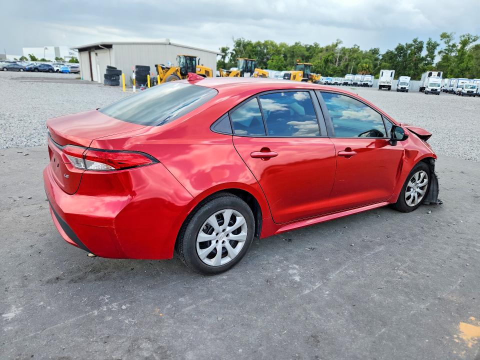 2020 Toyota Corolla VIN 5YFEPRAE0LP063285 COPART salvage auction — FRONT END, Fl - Certificate Of Destruction, sold $3,000 on 2026-07-13 (photo 3)