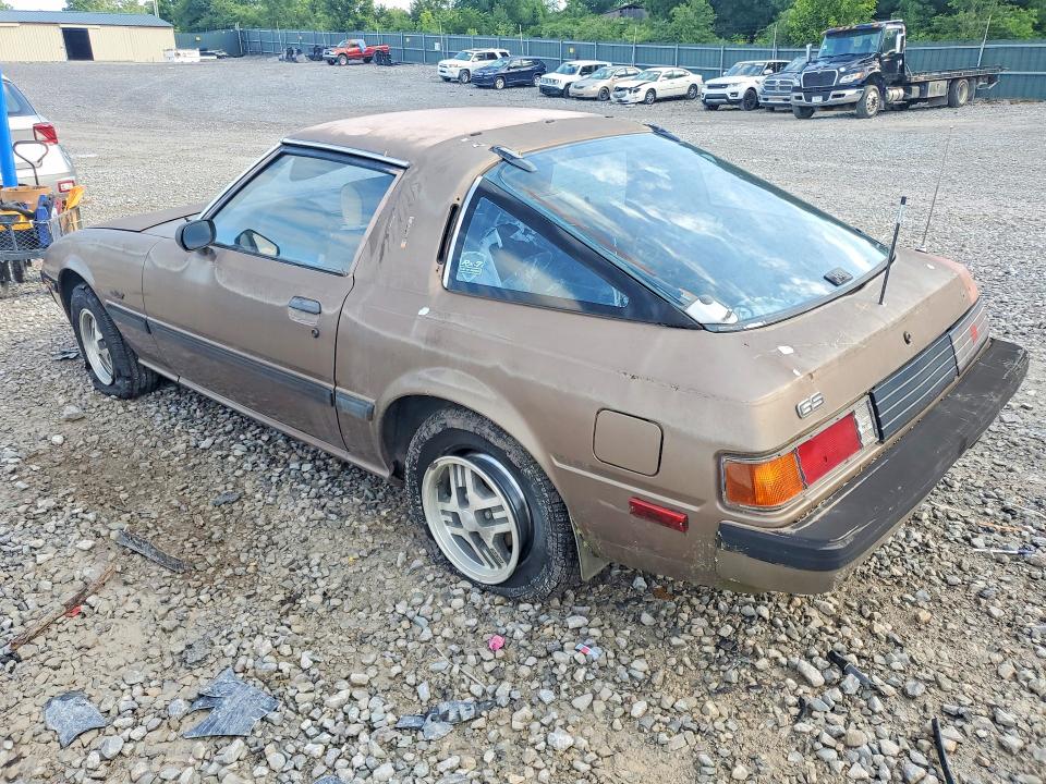1985 Mazda Rx-7 VIN JM1FB3316F0865557 COPART salvage auction — FRONT END, Tn - Certificate Of Title, sold $700 on 2026-07-02 (photo 2)