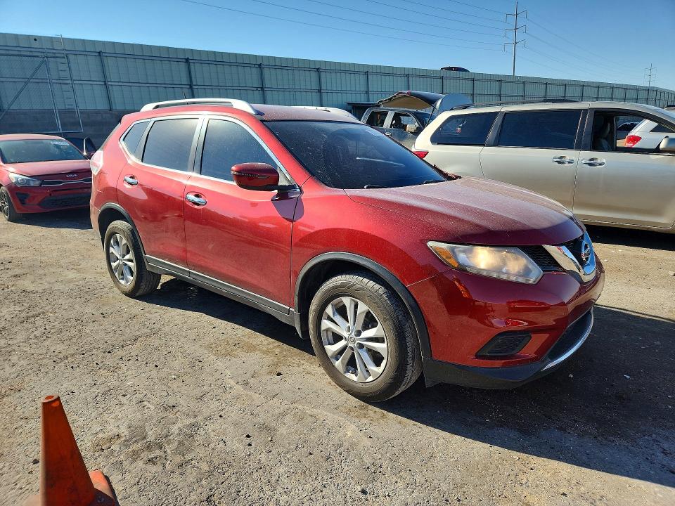 2016 Nissan VIN KNMAT2MV7GP597856 COPART salvage auction — SIDE, NM - CERT OF TITLE-SALVAGE (P), sold $1,350 on 2026-07-09 (photo 4)