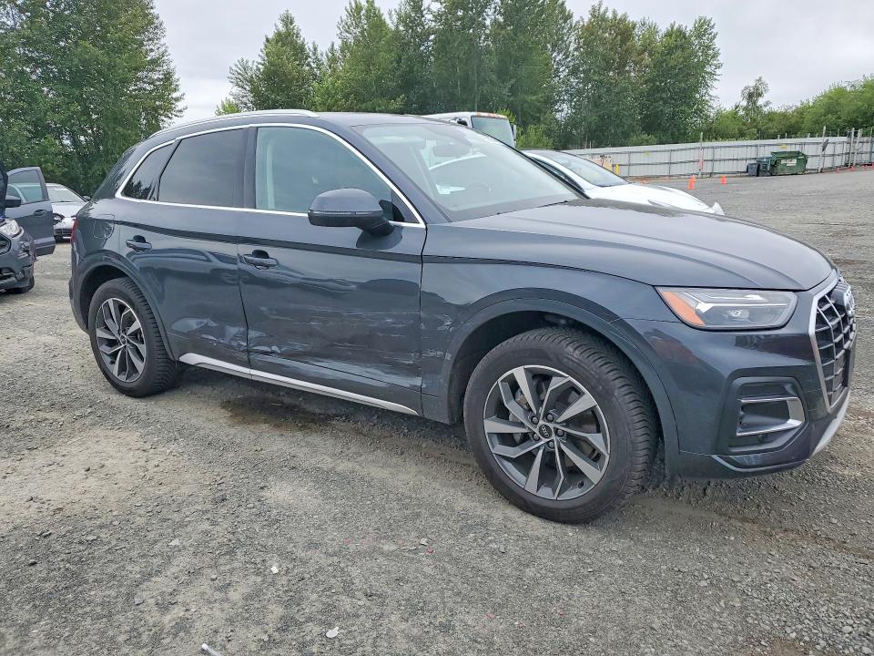 2021 Audi Q5 VIN WA1BAAFY2M2072072 COPART salvage auction — SIDE, Wa - Bill Of Sale, sold $11,500 on 2026-07-14 (photo 4)