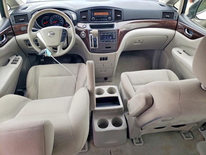 2014 Nissan Quest VIN JN8AE2KP0E9101526 COPART salvage auction — NORMAL WEAR, Ca - Dis/Dlr/Exp Only Clean Title, sold $1,800 on 2026-07-09 (photo 8)