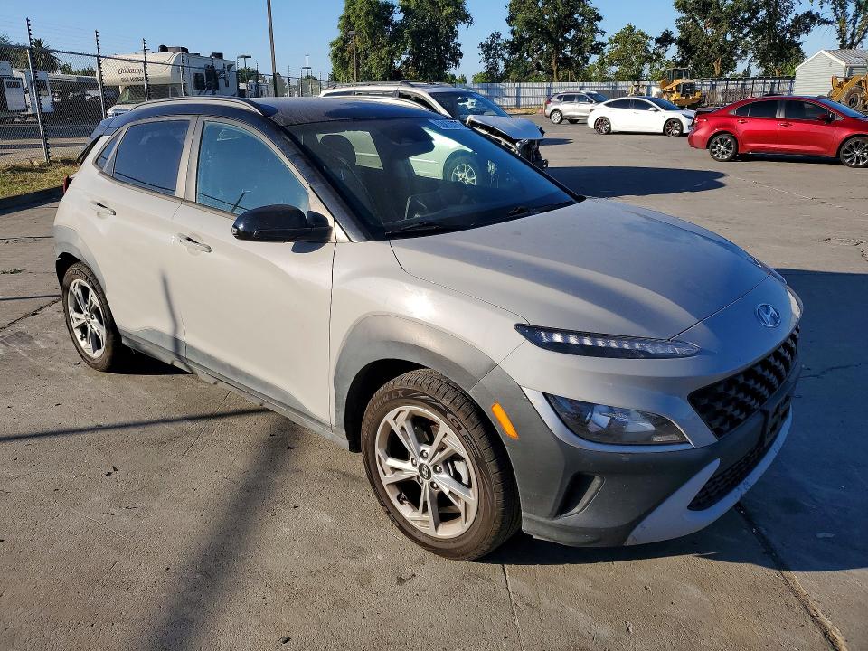 2023 Hyundai Kona VIN KM8K62ABXPU937343 COPART salvage auction — REAR END, Ca - Salvage Certificate, sold $2,700 on 2026-07-13 (photo 4)