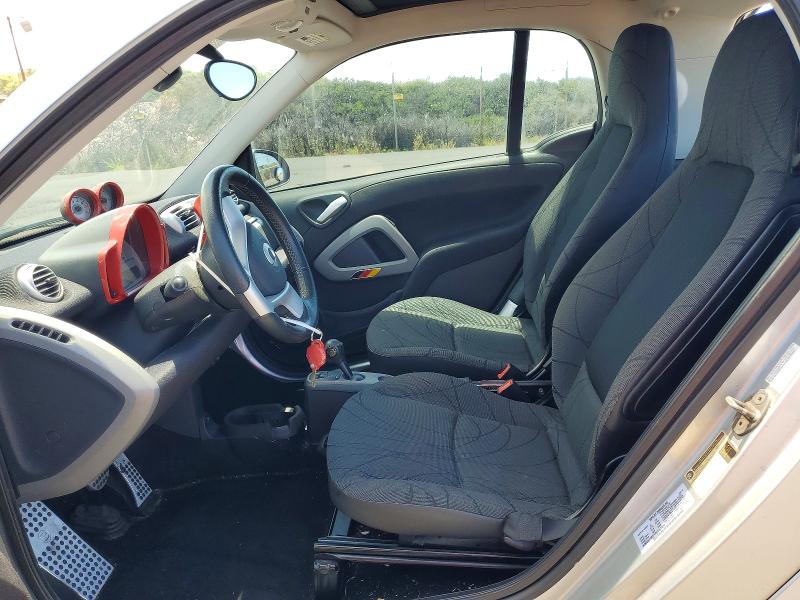 2013 Smart VIN WMEEJ3BA5DK683402 COPART salvage auction — FRONT END, Hi - Certificate Of Salvage, sold $1 on 2026-08-17 (photo 7)