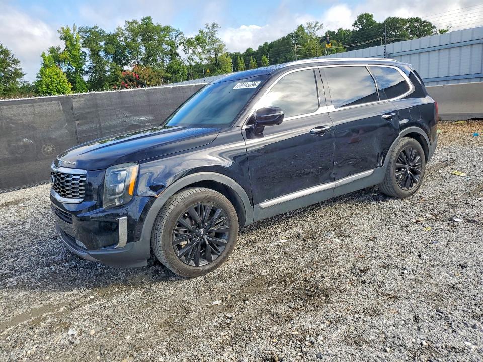 2020 Kia Telluride VIN 5XYP54HC6LG042340 COPART salvage auction — SIDE, Sc - Cert Of Title-Salvage (P), sold $9,400 on 2026-07-13 (photo 1)