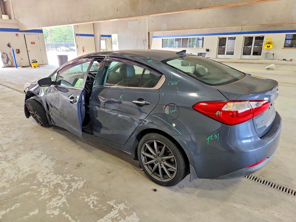 2016 Kia Forte VIN KNAFZ4A87G5554612 COPART salvage auction — ALL OVER, Va - Cert Of Title - Salvage, sold $750 on 2026-07-10 (photo 2)