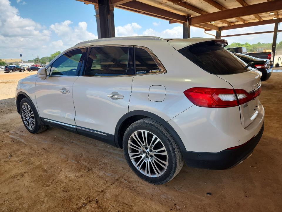 2016 Lincoln Mkx VIN 2LMPJ6LR7GBL37203 COPART salvage auction — MECHANICAL, Tn - Certificate Of Title, sold $2,000 on 2026-07-19 (photo 2)