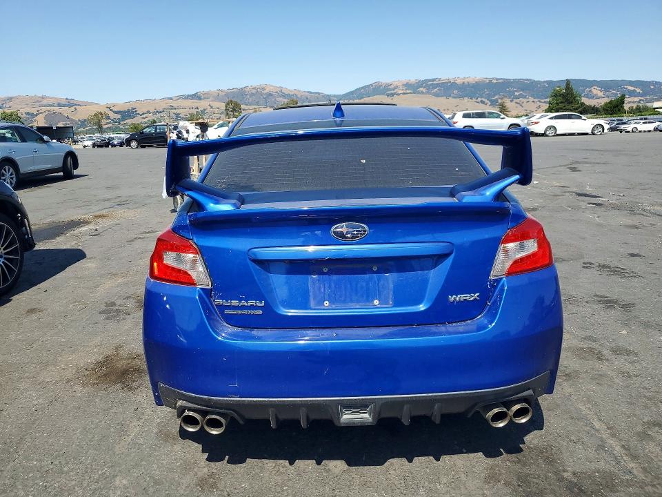 2018 Subaru VIN JF1VA1F67J9823788 COPART salvage auction — REAR END, Ca - Dis/Dlr/Exp Only Clean Title, sold $4,100 on 2026-07-23 (photo 6)