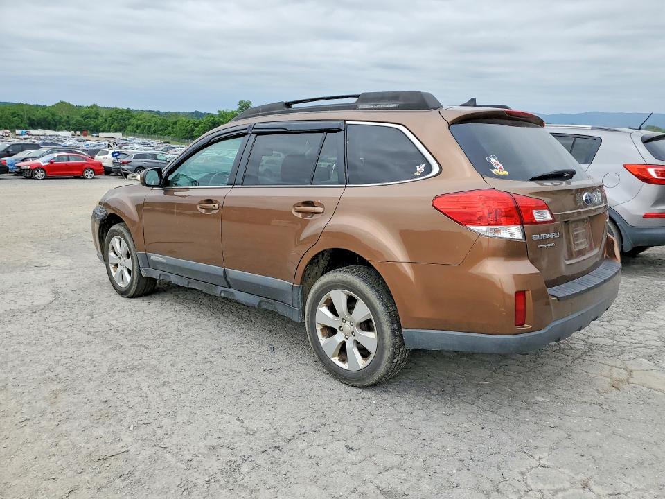 2011 Subaru Outback VIN 4S4BRCKC1B3383368 COPART salvage auction — MECHANICAL, Wv - Cert Of Title-Reconstructed, sold $375 on 2026-07-02 (photo 2)