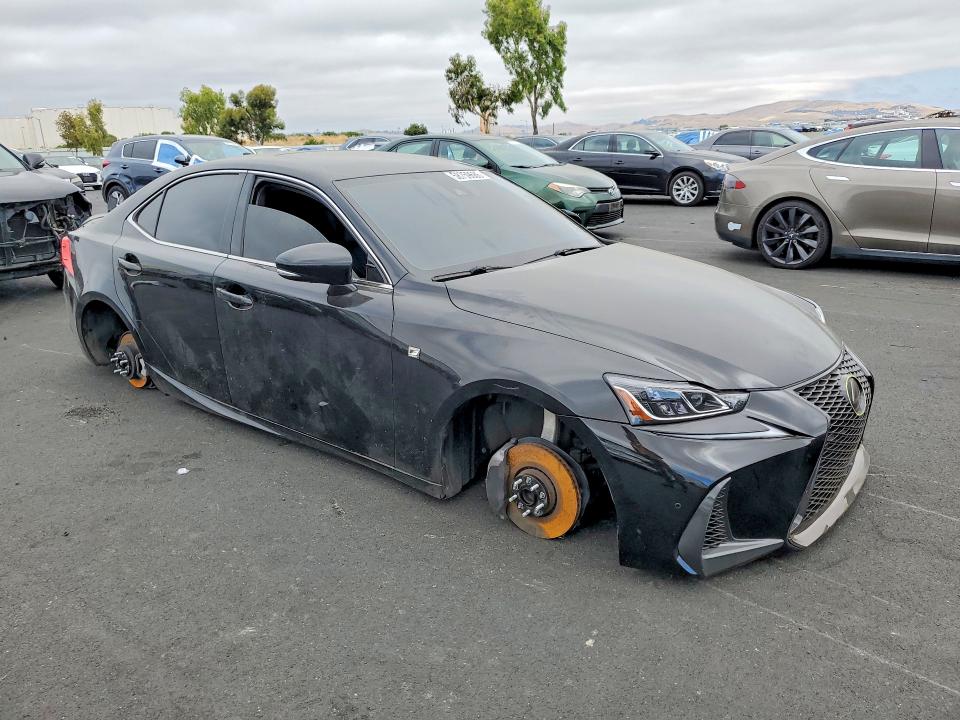 2020 Lexus Is VIN JTHGA1D21L5106055 COPART salvage auction — VANDALISM, CA - SALVAGE CERTIFICATE, sold $80 on 2026-07-27 (photo 4)