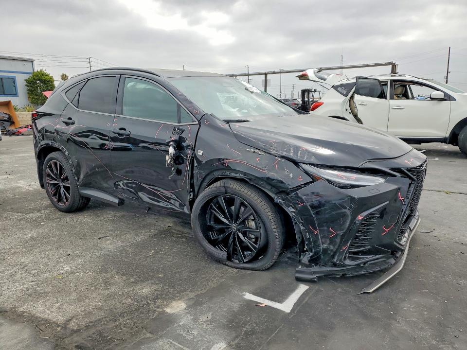2025 Lexus Nx VIN 2T2KGCEZ5SC064035 COPART salvage auction — SIDE, Ca - Salvage Certificate, sold $10,800 on 2026-08-05 (photo 4)