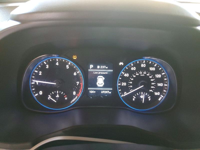 2019 Hyundai Kona VIN KM8K12AA7KU195062 COPART salvage auction — FRONT END, Az - Cert Of Title - Salvage, sold $225 on 2026-07-27 (photo 9)
