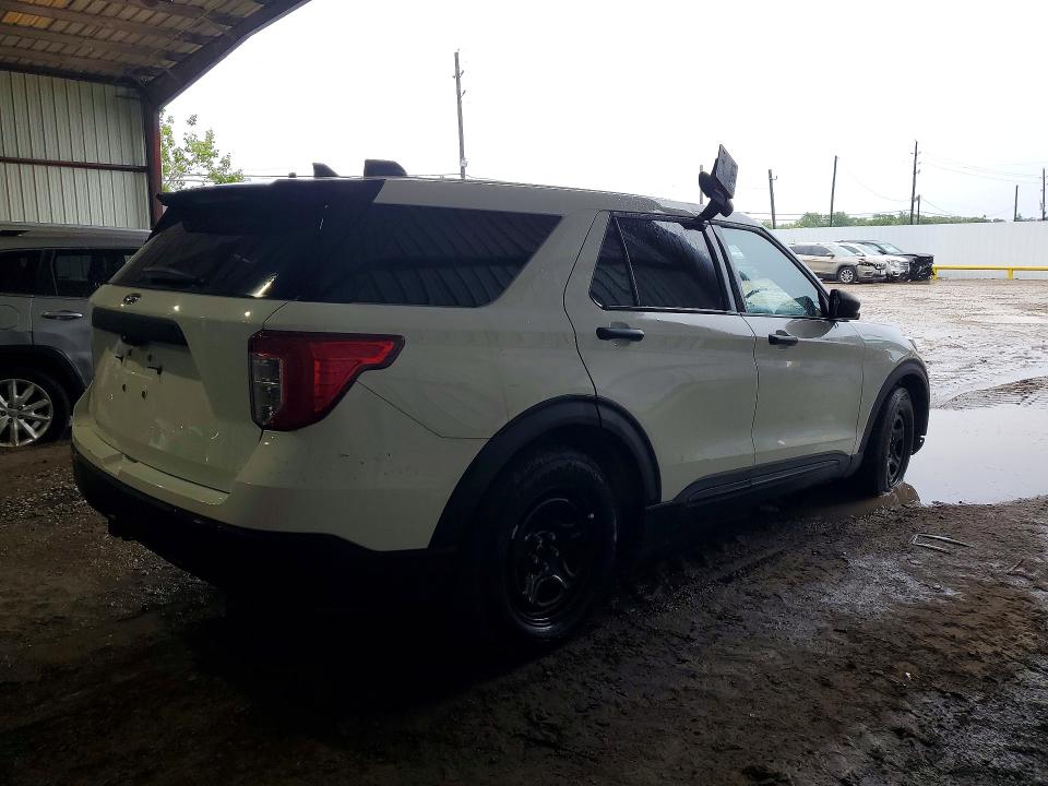 2023 Ford Explorer VIN 1FM5K8AB8PGB55925 COPART salvage auction — SIDE, Tx - Certificate Of Title, sold $2,850 on 2026-07-02 (photo 3)