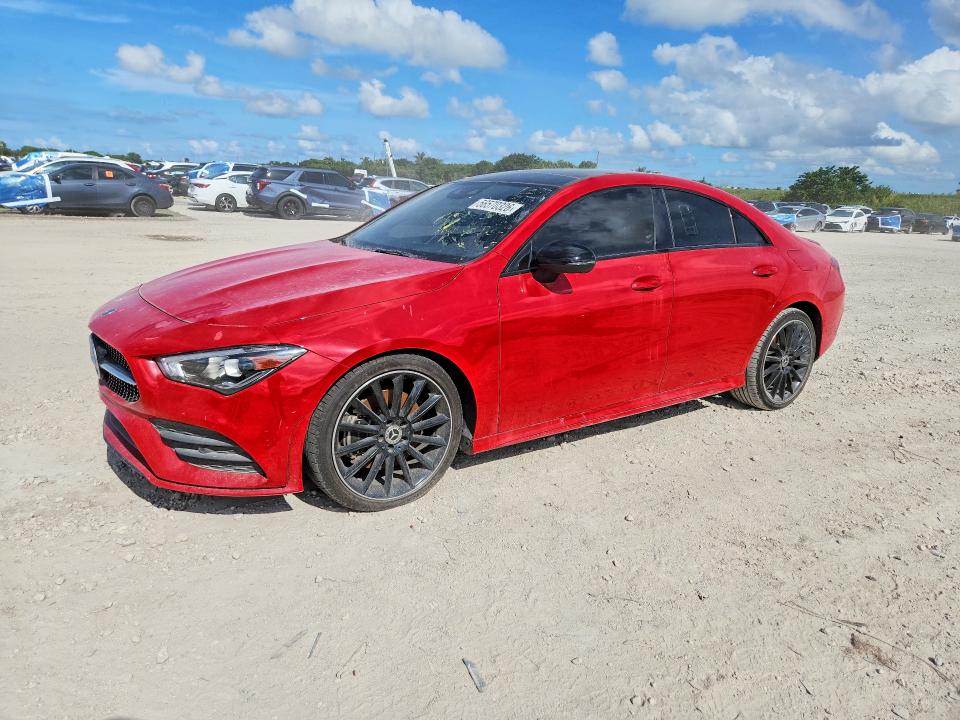 2020 Mercedes-benz Cla-klasse VIN WDD5J4GB2LN026212 COPART salvage auction — MINOR DENT/SCRATCHES, Fl - Certificate Of Title, sold $11,500 on 2026-07-28 (photo 1)