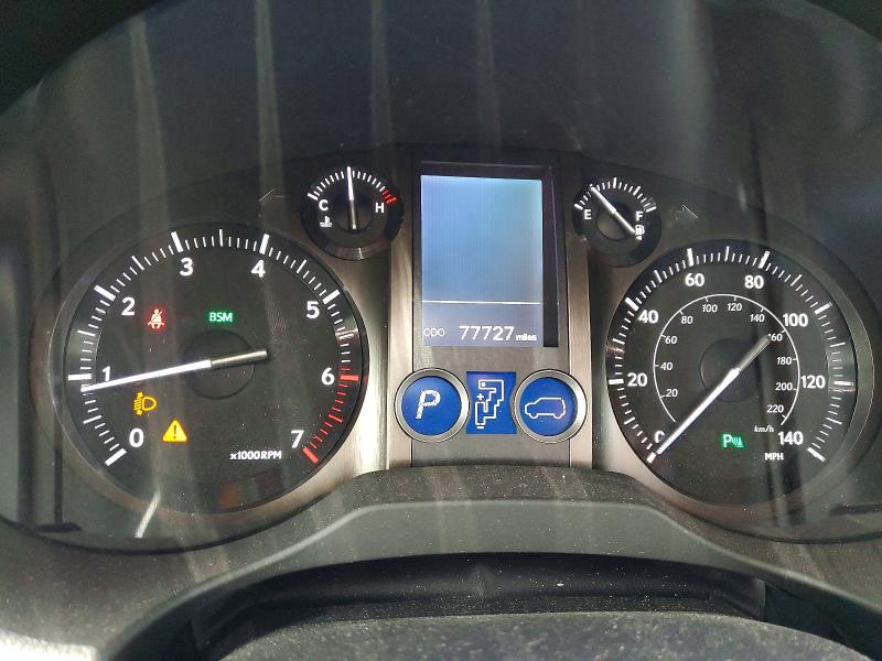 2017 Lexus Gx VIN JTJBM7FX2H5167370 COPART salvage auction — FRONT END, Tx - Salvage Vehicle Title, sold $15,600 on 2026-07-10 (photo 9)