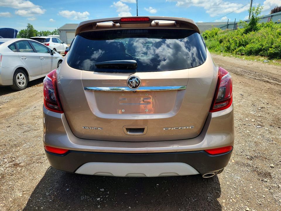 2018 Buick Encore VIN KL4CJ1SB9JB578094 COPART salvage auction — FRONT END, Mi - Certificate Of Title, sold $5,700 on 2026-07-15 (photo 6)