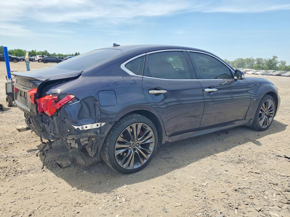 2016 Infiniti Q70 VIN JN1BY1AR5GM270190 COPART salvage auction — REAR END, Id - Salvage Certificate Of Title, sold $2,550 on 2026-07-22 (photo 3)
