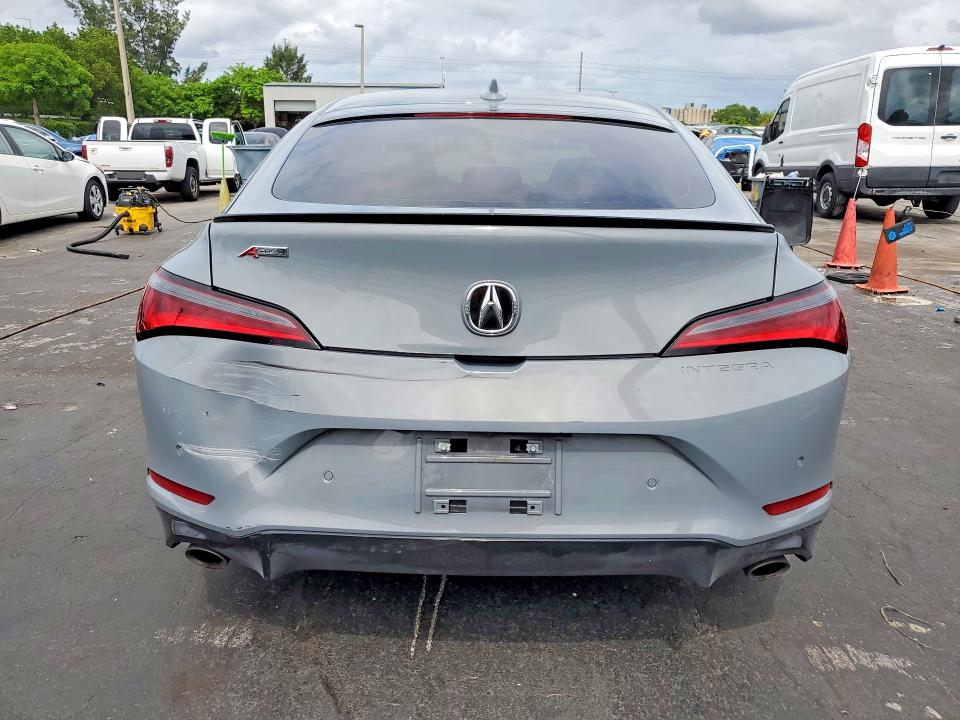 2026 Acura Integra VIN 19UDE4H69TA010223 COPART salvage auction — FRONT END, FL - CERT OF TITLE SLVG REBUILDABLE, sold $8,800 on 2026-07-20 (photo 6)