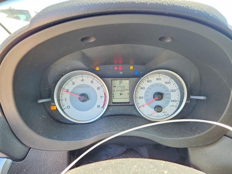 2013 Subaru Impreza VIN JF1GJAC65DH014474 COPART salvage auction — FRONT END, CA - DIS/DLR/EXP ONLY CLEAN TITLE, sold $325 on 2026-09-10 (photo 9)