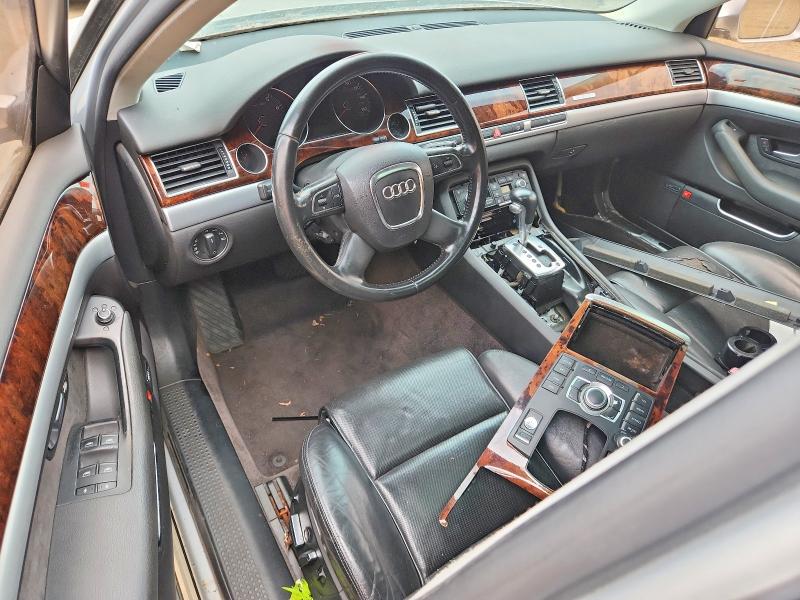 2009 Audi A8 VIN WAULV94E49N008656 COPART salvage auction — FRONT END, Nj - Certificate Of Title (P), sold $500 on 2026-07-14 (photo 8)