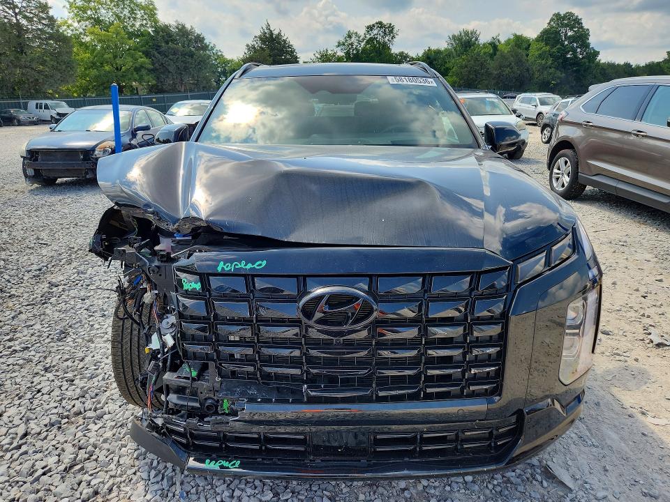 2024 Hyundai Palisade VIN KM8R7DGEXRU773829 COPART salvage auction — FRONT END, Tn - Salvage Certificate, sold $14,200 on 2026-07-30 (photo 5)