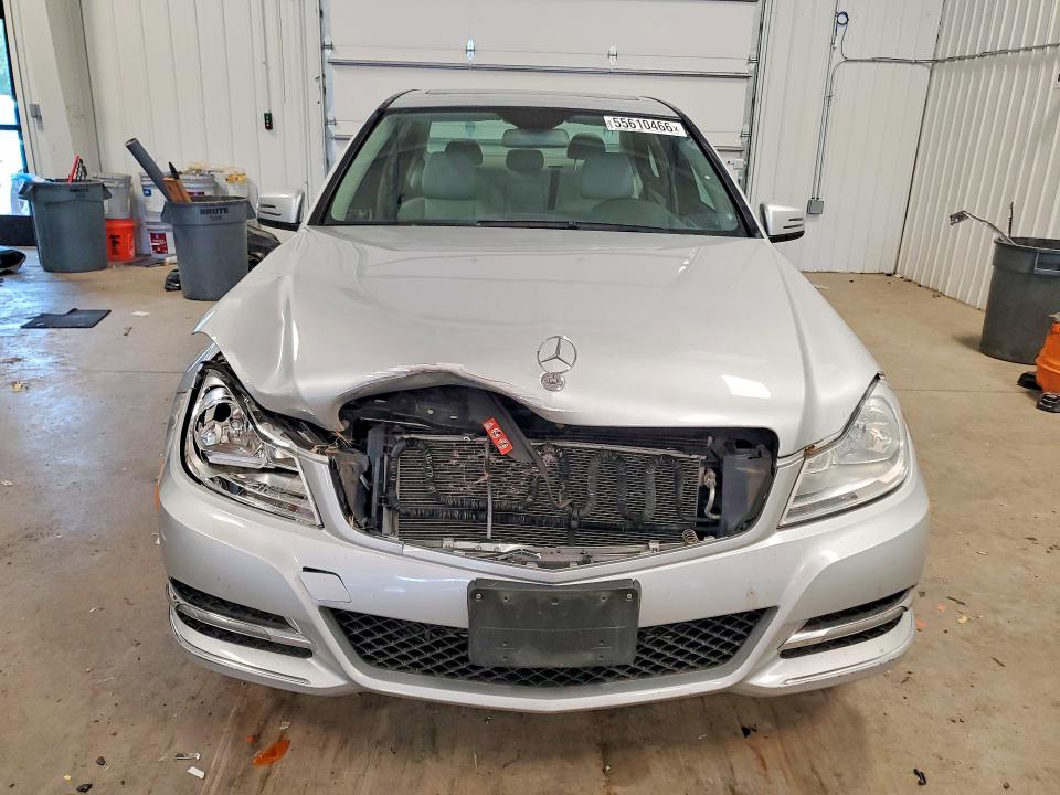 2012 Mercedes-benz VIN WDDGF8BB4CA606030 COPART salvage auction — FRONT END, Mn - Cert Of Title-Salvage, sold $1,250 on 2026-07-09 (photo 5)