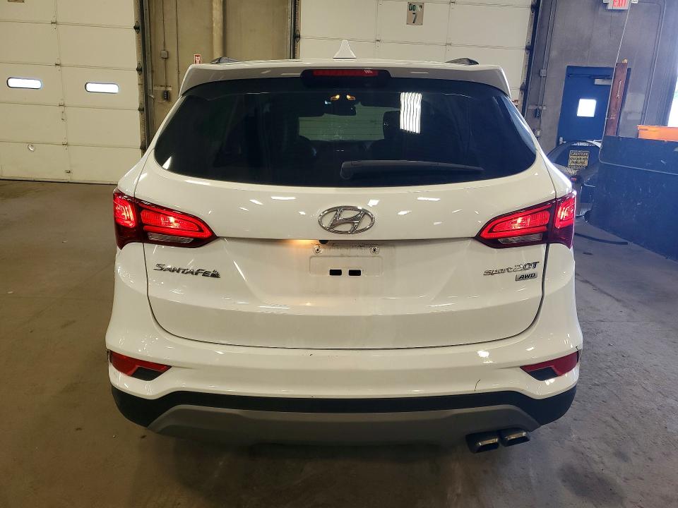 2018 Hyundai Santa fe VIN 5XYZUDLA2JG550156 COPART salvage auction — FRONT END, Mn - Cert Of Title-Salvage, sold $2,000 on 2026-07-07 (photo 6)