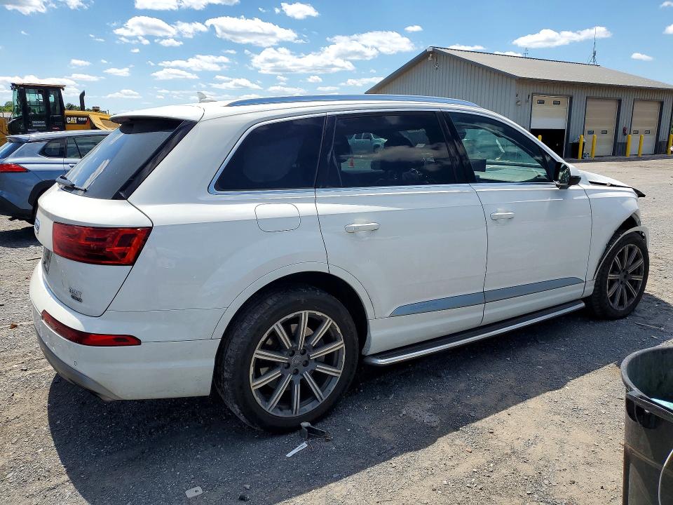 2018 Audi Q7 VIN WA1LAAF74JD030238 COPART salvage auction — FRONT END, Pa - Certificate Of Salvage, sold $6,100 on 2026-07-16 (photo 3)