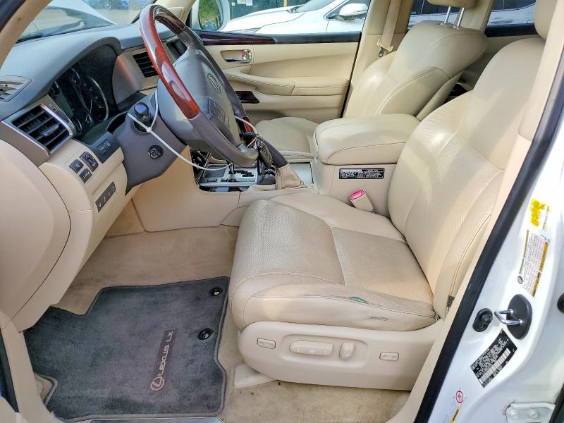 2013 Lexus Lx VIN JTJHY7AX5D4121375 COPART salvage auction — FRONT END, Ny - Mv907A With Altered Vin, sold $9,200 on 2026-07-21 (photo 7)