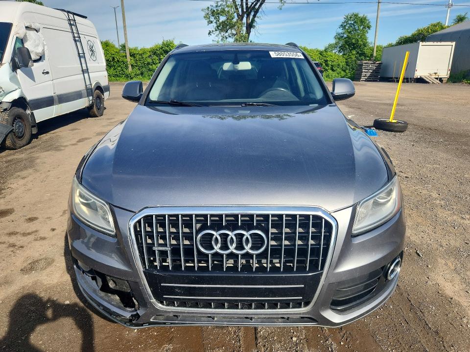 2016 Audi Q5 VIN WA1C2AFP1GA010634 COPART salvage auction — FRONT END, Qc - Gravement Accidente, sold $1,100 on 2026-09-08 (photo 5)