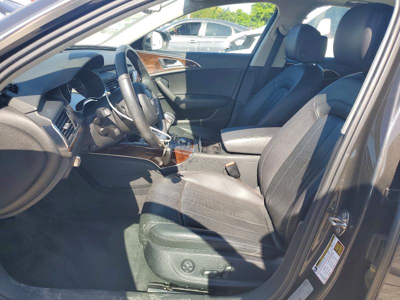 2012 Audi A6 VIN WAUBGAFC0CN006056 COPART salvage auction — WATER/FLOOD, Nj - Cert Of Title-Salvage (P), sold $2,000 on 2026-07-10 (photo 7)