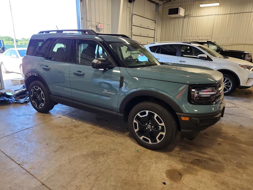 2023 Ford Bronco VIN 3FMCR9C66PRD68938 COPART salvage auction — SIDE, Mn - Cert Of Title-Salvage, sold $7,700 on 2026-07-30 (photo 4)