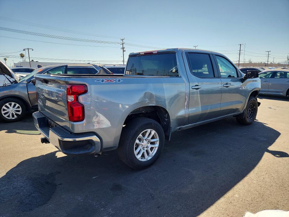 2024 Chevrolet Silverado VIN 3GCPDKEK6RG458868 COPART salvage auction — FRONT END, Ca - Salvage Certificate, sold $13,200 on 2026-08-19 (photo 3)