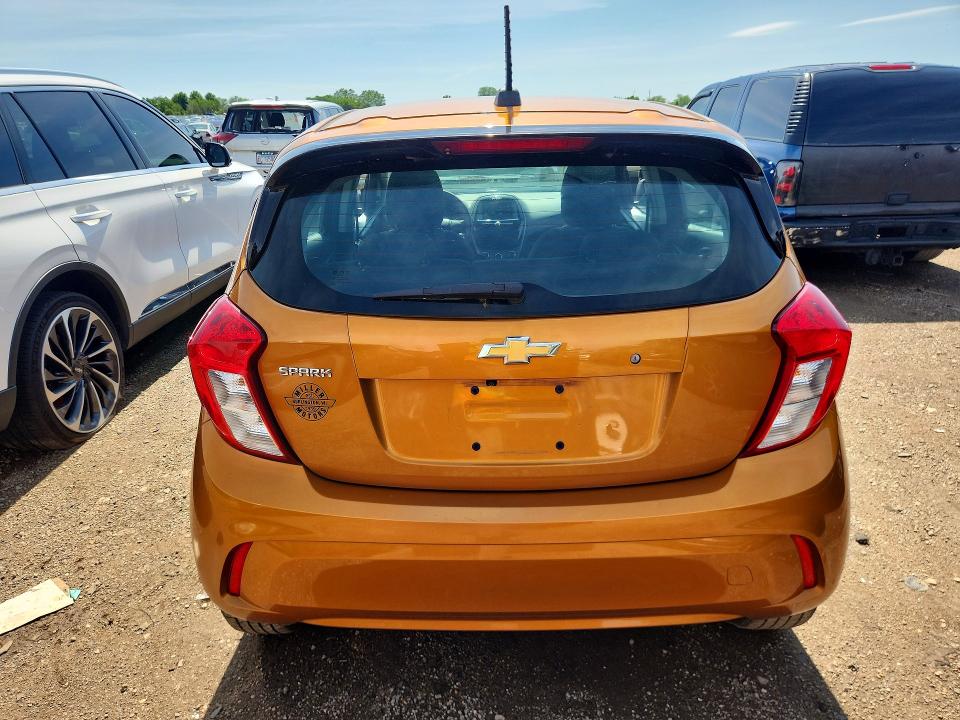 2020 Chevrolet VIN KL8CB6SA0LC465003 COPART salvage auction — FRONT END, Il - Salvage Certificate, sold $250 on 2026-07-30 (photo 6)