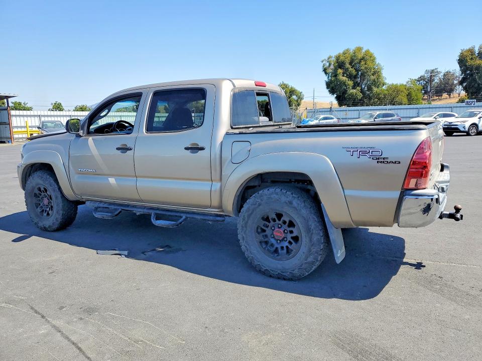 2005 Toyota Tacoma VIN 5TELU42N85Z062271 COPART salvage auction — FRONT END, Ca - Salvage Certificate, sold $5,500 on 2026-07-08 (photo 2)